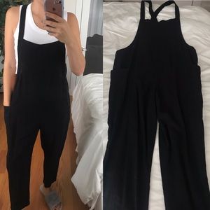 Urban Outfitters relaxed linen overall jumpsuit